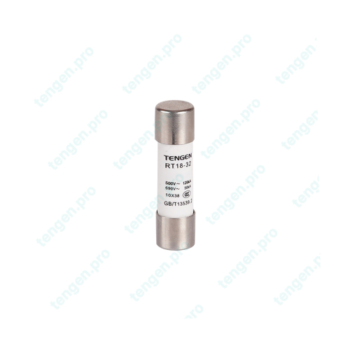 Предохранитель RT18-32, 32A, 500VAC, 10x38mm, тип gG