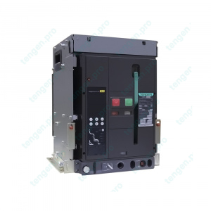 Выключатель автоматический TEW5-1600, 4P, 1000A, 415VAC, 67kA, тип 3H+P, MCH+MX+XF 220VAC, выкатной