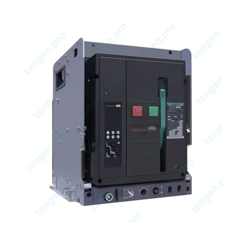 Выключатель автоматический TEW5-4000, 4P, 3200A, 415VAC, 100kA, тип 3H+P, MCH+MX+XF 220VAC, выкатной