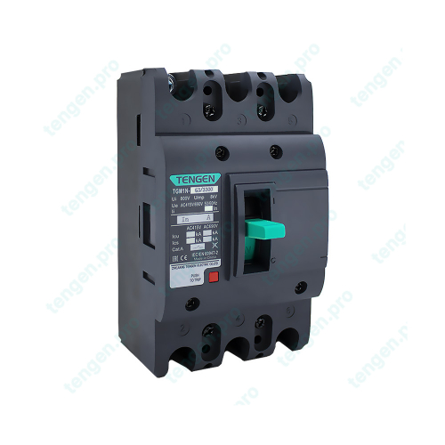 Выключатель автоматический TGM1N-63L/3300, 3P, 40A, 415VAC, 25kA, Ii=10In, тип TМ