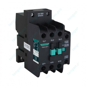 Контактор TGCA-3211 100-250V 50Hz/DC, 3P, 32A/(50A по AC-1), 15kW(400VAC), 100-250VAC/DC, 1NO+1NC