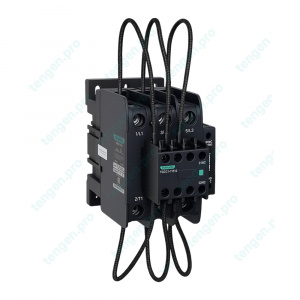Контактор TGCC1-115/12-220V(50Hz), 3P, 60kVAr(400VAC по AC6-b), 87A, 220VAC, 1NO+2NC