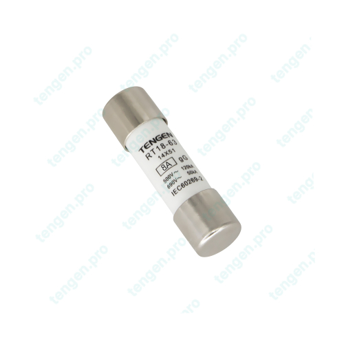Предохранитель RT18-63, 8A, 500VAC, 14x51mm, тип gG