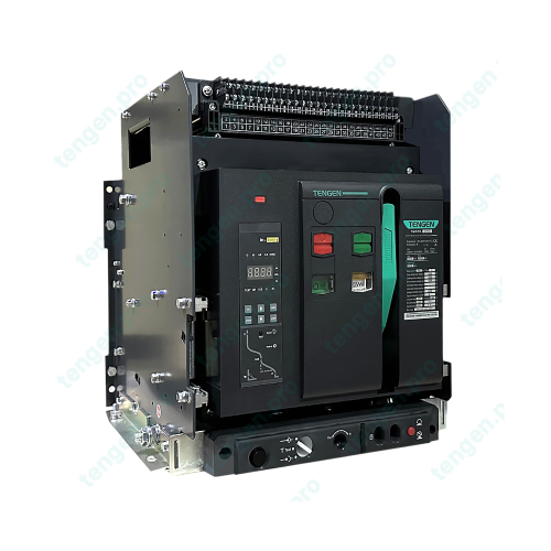 Выключатель автоматический TGW1N-2000-2000-D, 3P, 2000A, 400VAC, 80kA, Ir=OFF/(800_2000A), Isd=OFF/(800_30000A), тип 3H, привод 220VAC, выкатной