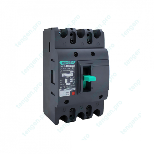 Выключатель автоматический TGM1N-125L/3300, 3P, 125A, 415VAC, 25kA, Ii=10In, тип TМ