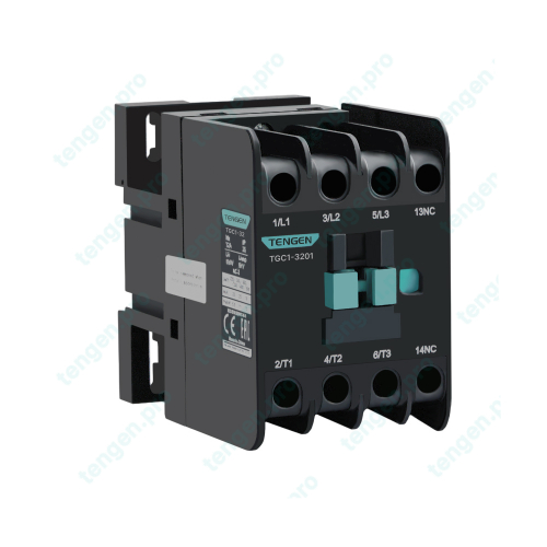 Контактор TGC1-3201M5, 3P, 32A/(40A по AC-1), 15kW(400VAC), 220VAC, 1NC