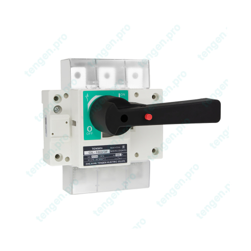 Выключатель-разъединитель GL-160/3F, 3P, 160А, 415/690VAC, клеммные крышки, стационарная рукоятка