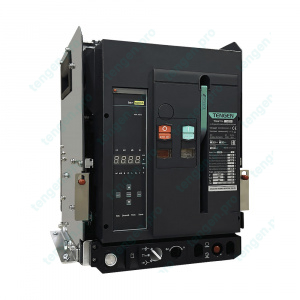 Выключатель автоматический TGW1N-1600-400-D, 3P, 400A, 400VAC, 50kA, Ir=OFF/(160_400A), Isd=OFF/(160_6000A), тип M, привод 220VAC, выкатной