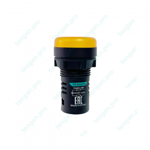 Лампа сигнальная TGAD1-22D, желтый LED, 220VAC/DC, IP65