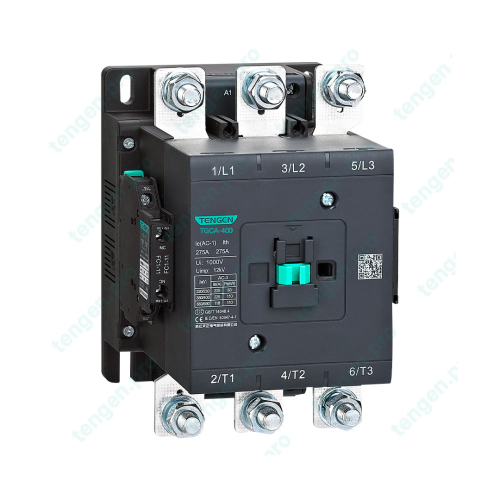 Контактор TGCA-400 22 AC/DC 220-240V 50/60Hz, 3P, 400A/(450A по AC-1), 200kW(400VAC), 220_240VAC/DC, 2NO+2NC