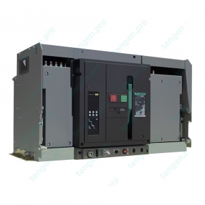 Выключатель автоматический TEW5-6300, 3P, 6300A, 415VAC, 135kA, тип 3H+P, MCH+MX+XF 220VAC, выкатной