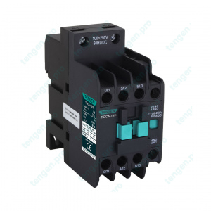 Контактор TGCA-1611 100-250V 50Hz/DC, 3P, 16A/(25A по AC-1), 7.5kW(400VAC), 100-250VAC/DC, 1NO+1NC