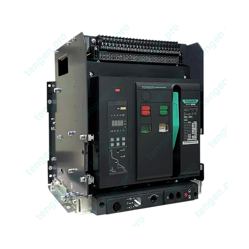 Выключатель автоматический TGW1N-2000-400-D, 3P, 400A, 400VAC, 80kA, Ir=OFF/(160_400A), Isd=OFF/(160_6000A), тип M, привод 220VAC, выкатной