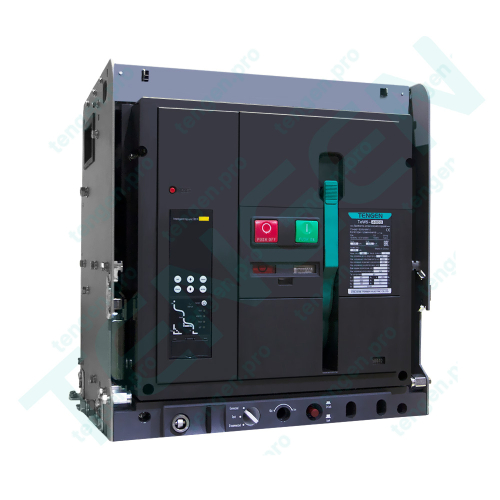 Выключатель автоматический TEW5-4000, 4P, 4000A, 415VAC, 100kA, тип 3M, MCH+MX+XF 220VDC, 10NO+10NC, выкатной