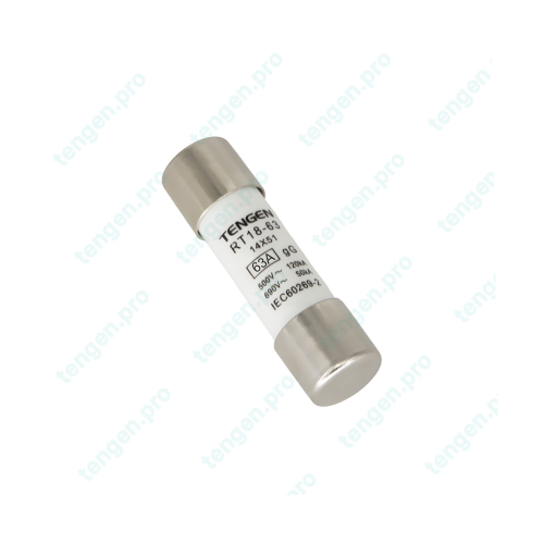 Предохранитель RT18-63, 63A, 500VAC, 14x51mm, тип gG