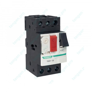 Выключатель автоматический TGD1-32, 3P, 14A, 15kA, It=9_14A, Ie=170A, 5.5kW, CLASS 10A, обрыв L