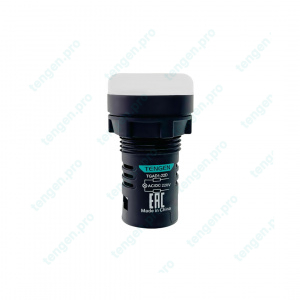 Лампа сигнальная TGAD1-22D, белый LED, 220VAC/DC, IP65