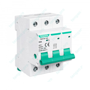 Выключатель нагрузки TGH1N-125, 3P, 50A, 3M