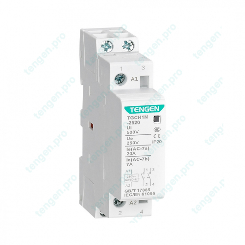 Контактор TGCH1N-3220, 2NO, 32A, 230VAC, мех. индикация, 2M